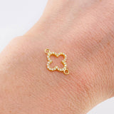 Herraje Crúz Suiza 0.55 g / 1,7 cm Oro Amarillo 18K