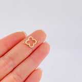 Herraje Cruz Suiza 0.55gr / 1.7cm / Oro Amarillo 18K *