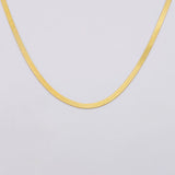 Cadena Espejo 4.5gr / 40cm / 2mm Oro Amarillo +3 18K %