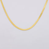 Cadena Espejo 4.6gr / 40.3cm / 2mm Oro Amarillo +3 18K &