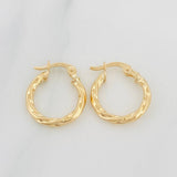 Candongas Kari 1.1 g / 1.7 cm Oro Amarillo 18K