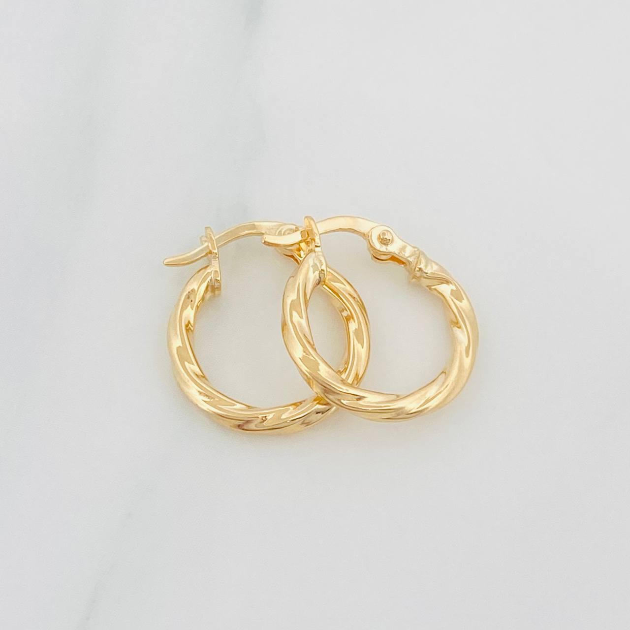 Candongas Kari 1.1 g / 1.7 cm Oro Amarillo 18K