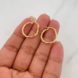 Candongas Kari 1.35 g / 2 cm Oro Amarillo 18K