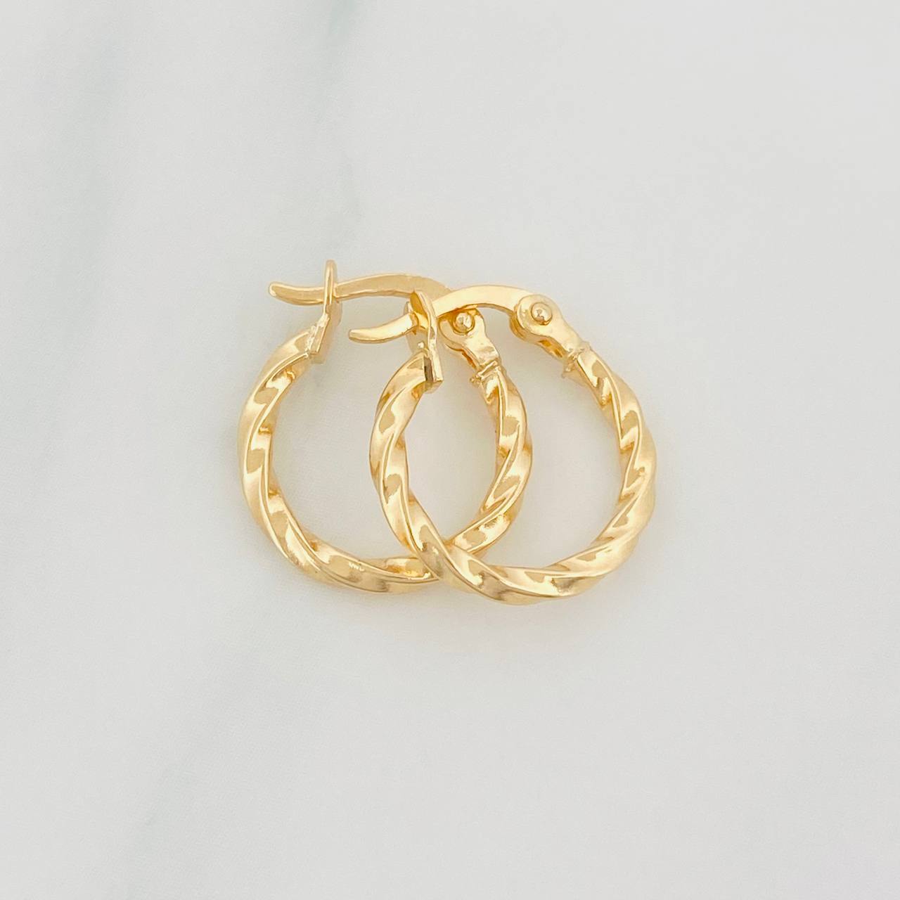 Candongas Kari 0.85 g / 1.5 cm Oro Amarillo 18K