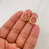 Candongas Kari 0.85 g / 1.5 cm Oro Amarillo 18K