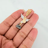 Dije San Miguel Arcángel 4.85 g / 4 cm Tres Oros 18K