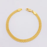 Pulso Chino 5.35g / 18cm / 4.7mm Oro Amarillo 18K