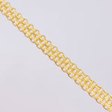 Pulso Chino 5.35g / 18.2cm / 4.75mm Oro Amarillo 18K