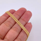Pulso Chino 5.35g / 18.2cm / 4.75mm Oro Amarillo 18K