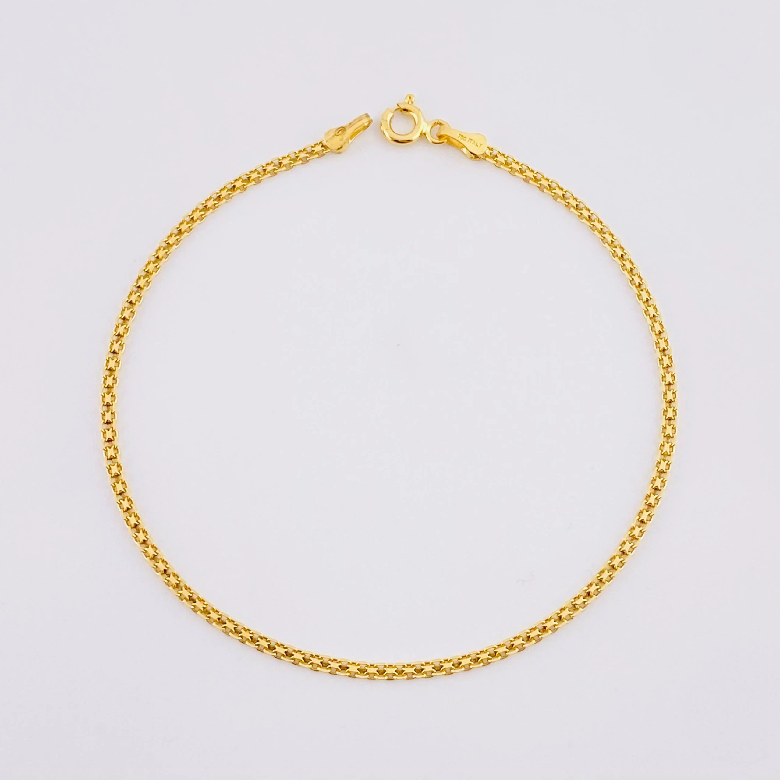 Pulso Chino 2g / 19cm / 2.05mm Oro Amarillo 18K
