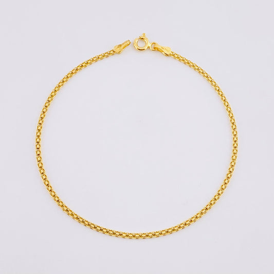 Pulso Chino 1.95g / 19.2cm / 1.85mm Oro Amarillo 18K