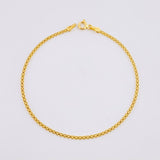 Pulso Chino 1.9g / 19.2cm / 1.85mm Oro Amarillo 18K