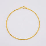 Pulso Chino 2g / 19cm / 1.95mm Oro Amarillo 18K