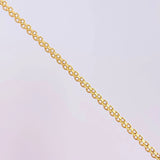 Pulso Chino 2g / 19cm / 2.05mm Oro Amarillo 18K