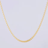Cadena China 4.65g / 50cm / 1.1mm Oro Amarillo 18K