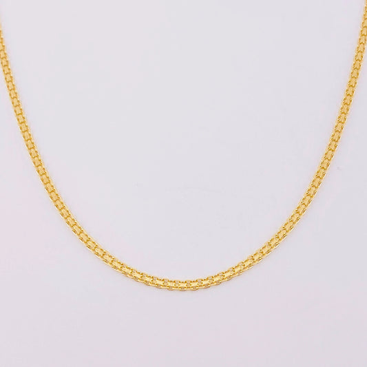 Cadena China 4.65g / 50cm / 1.1mm Oro Amarillo 18K