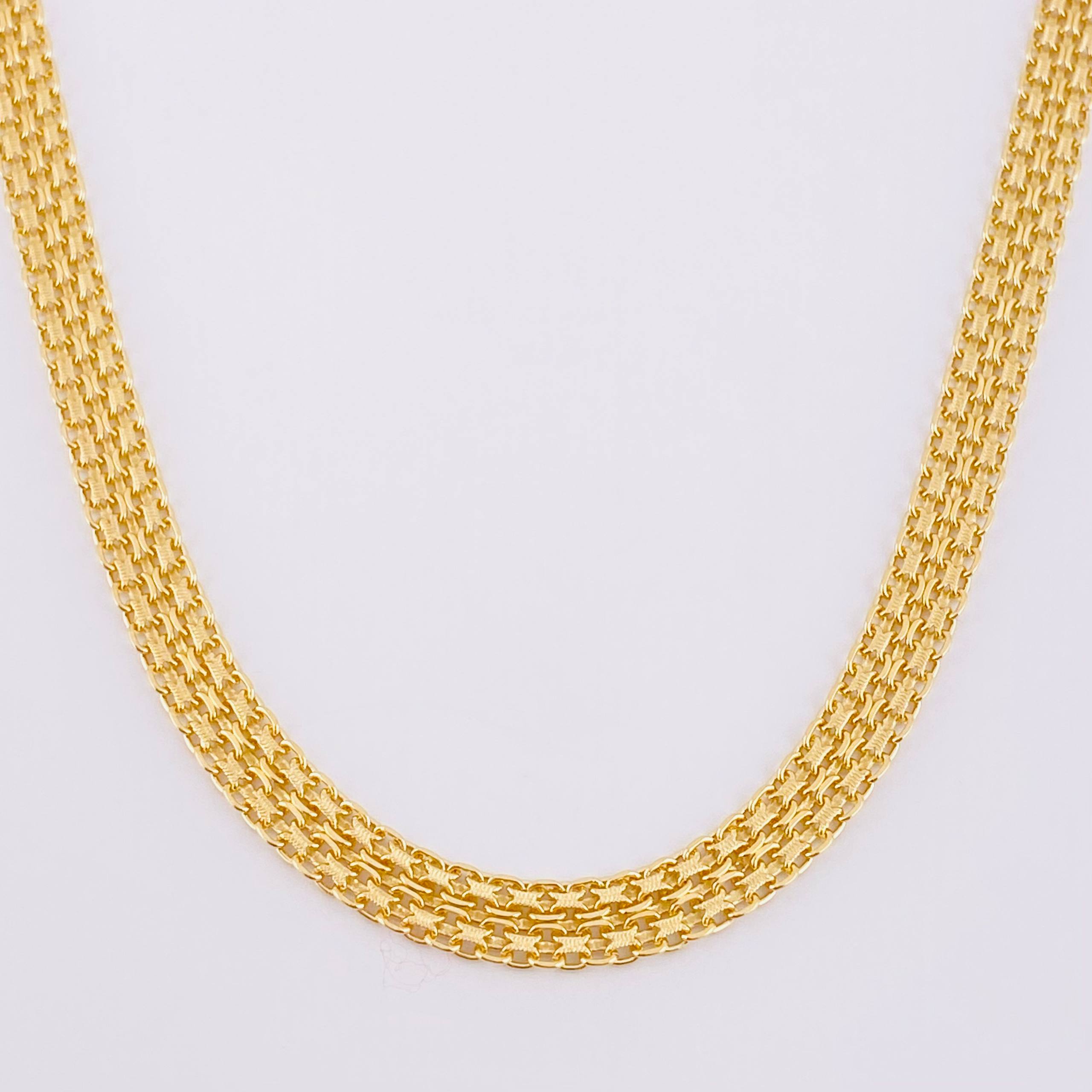 Cadena China 24.05g / 60cm / 6.3mm Oro Amarillo 18K