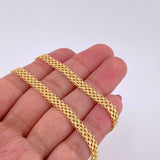 Cadena China 15.25g / 60cm / 4.75mm Oro Amarillo 18K