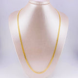 Cadena China 15.25g / 60cm / 4.75mm Oro Amarillo 18K
