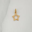 Dije Silueta Estrella 0.25gr / 1.5cm / Oro Amarillo 18K %