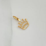 Dije Corona Real 0.25gr / 1.4cm / Oro Amarillo 18K %