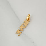 Dije Love 0.25gr / 1.8cm / Oro Amarillo 18K %