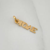 Dije Love 0.25gr / 1.8cm / Oro Amarillo 18K %