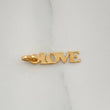 Dije Love 0.25gr / 1.8cm / Oro Amarillo 18K %