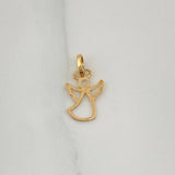 Dije Silueta Ángel 0.25gr / 1.5cm / Oro Amarillo 18K %