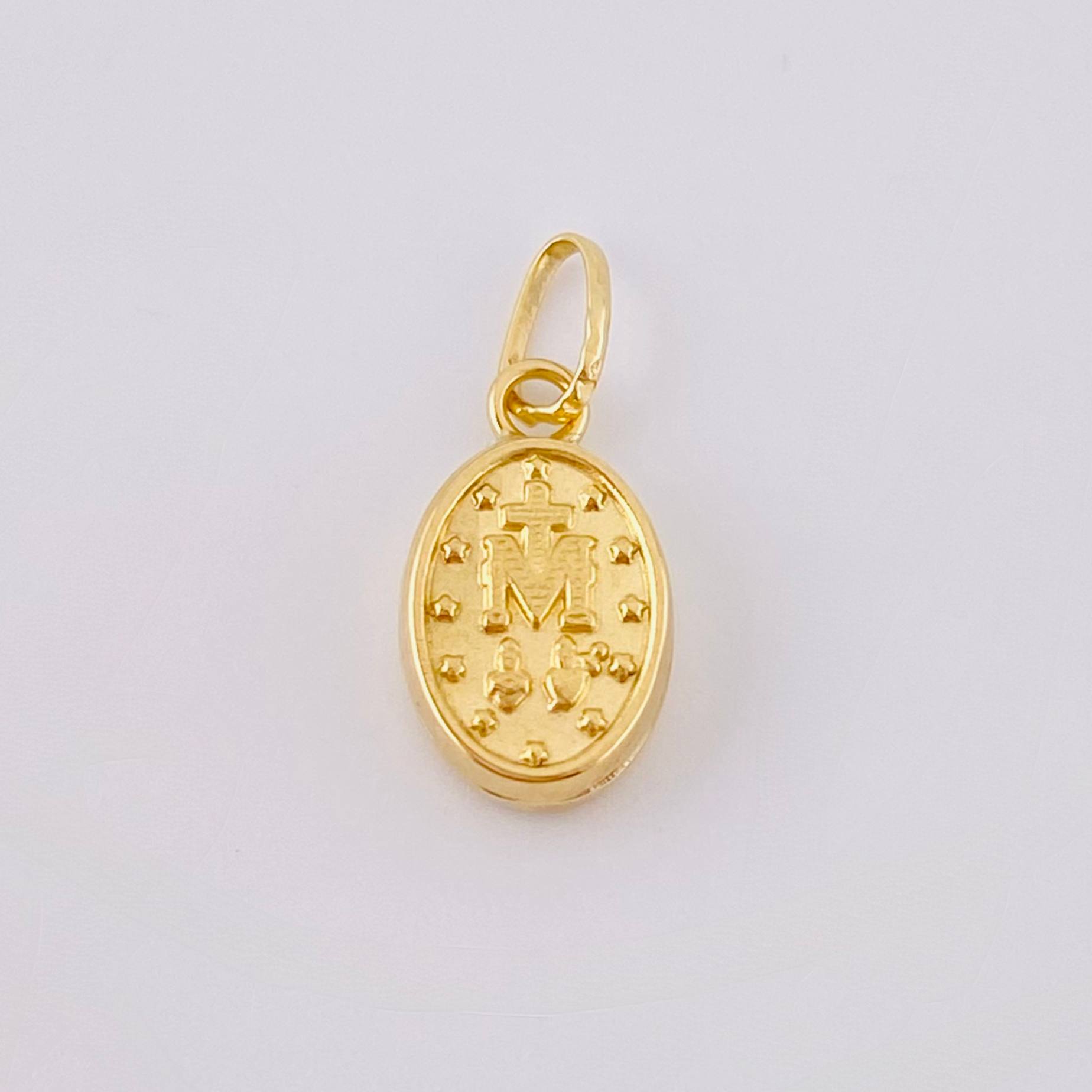 Dije Virgen Milagrosa 0.35gr / 1.6cm / Oro Amarillo 18K ©