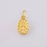 Dije Virgen Milagrosa 0.35gr / 1.6cm / Oro Amarillo 18K ©