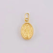 Dije Virgen Milagrosa 0.5 g / 1.8 cm Oro Amarillo 18K