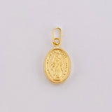 Dije Virgen Milagrosa 0.4gr / 1.7cm / Oro Amarillo 18K ©