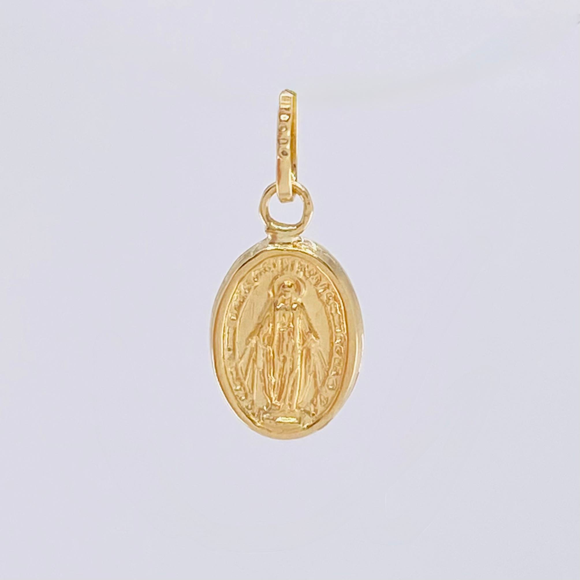 Dije Virgen Milagrosa 0.45gr / 1.7cm / Oro Amarillo 18K ©