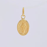 Dije Virgen Milagrosa 0.45gr / 1.7cm / Oro Amarillo 18K ©