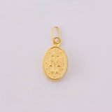 Dije Virgen Milagrosa 0.45gr / 1.7cm / Oro Amarillo 18K ©