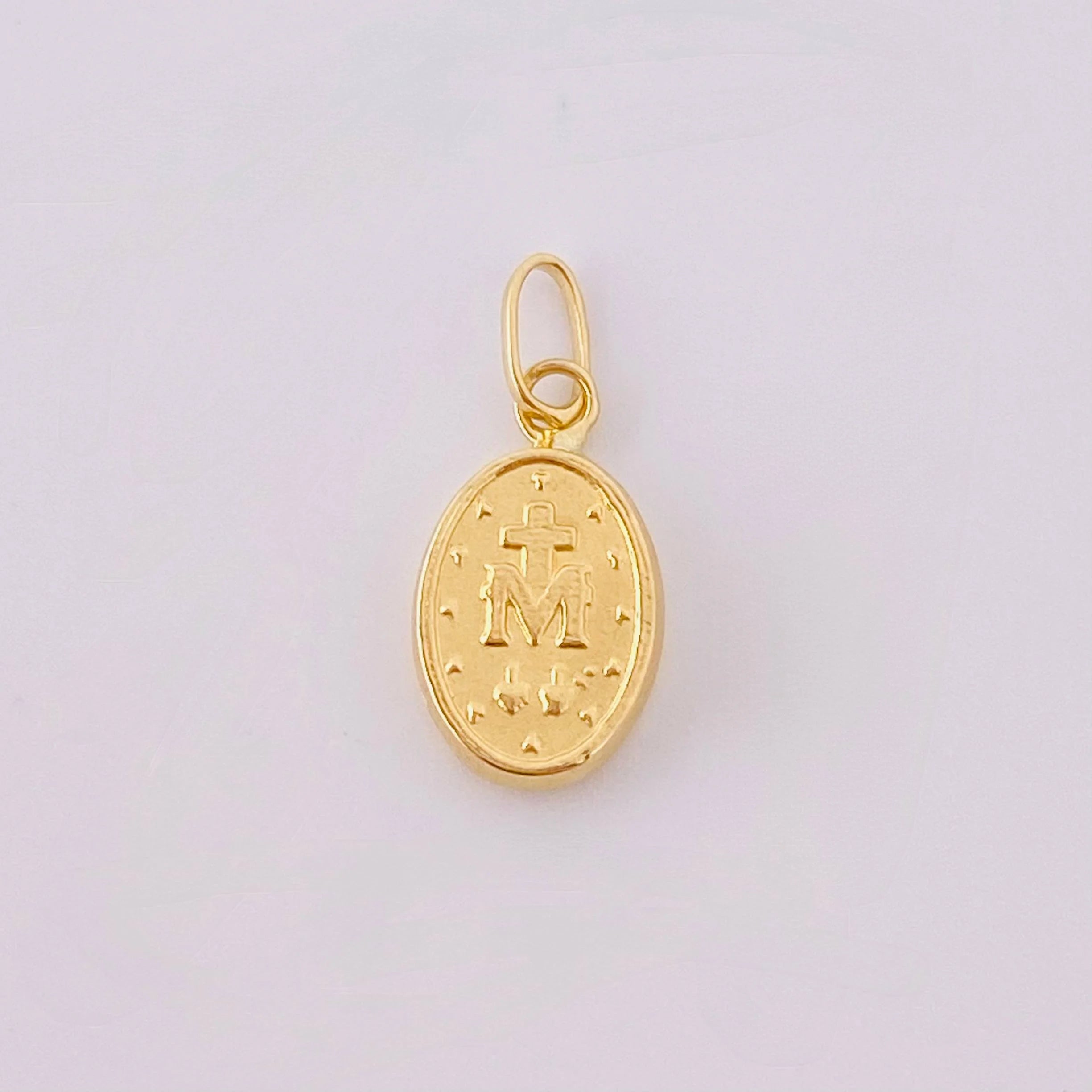 Dije Virgen Milagrosa 0.5 g / 1.8 cm Oro Amarillo 18K