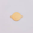 Herraje Circulo 0.55gr / 1.8cm / Oro Amarillo 18K