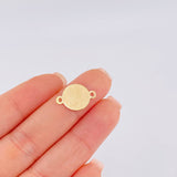 Herraje Circulo 0.5gr / 1.8cm / Oro Amarillo 18K *