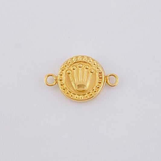 Herraje Corona 0.55gr / 1.5cm / Oro Amarillo 18K ©