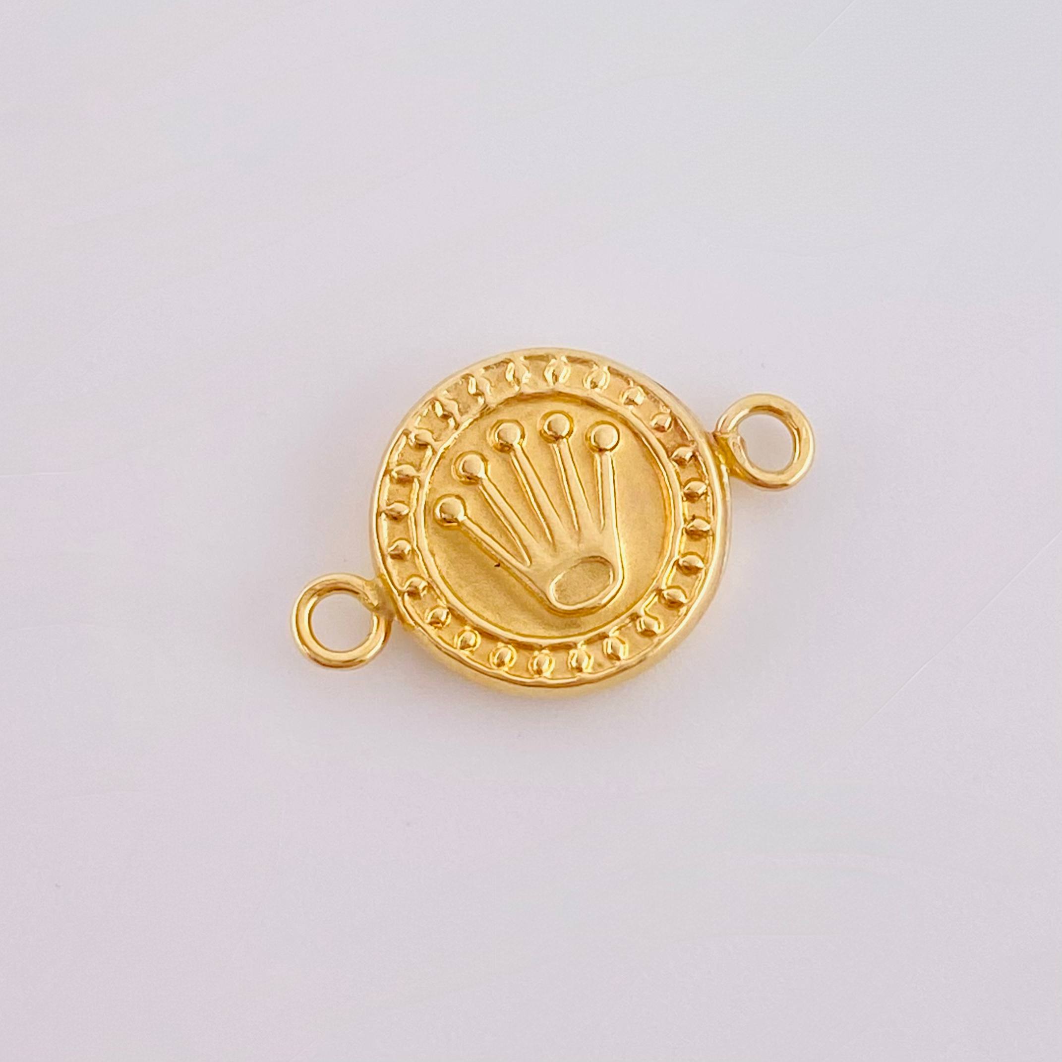 Herraje Corona 0.55gr / 1.5cm / Oro Amarillo 18K ©