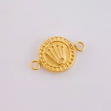 Herraje Corona 0.55gr / 1.5cm / Oro Amarillo 18K ©