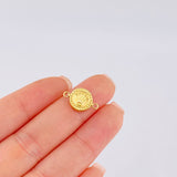 Herraje Corona 0.55gr / 1.5cm / Oro Amarillo 18K ©