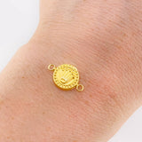 Herraje Corona 0.55gr / 1.5cm / Oro Amarillo 18K ©