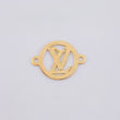 Herraje Circulo Letra 0.4 g / 1.8 cm Oro Amarillo 18K