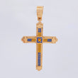 Dije Cruz Rumanic 8.25gr / 6cm / Oro Rosa 18K ©