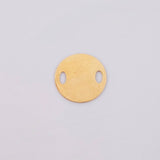 Herraje Circulo 0.45gr / 1.3cm / Oro Amarillo 18K