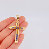 Dije Cruz Rumanic 8.25gr / 6cm / Oro Rosa 18K ©