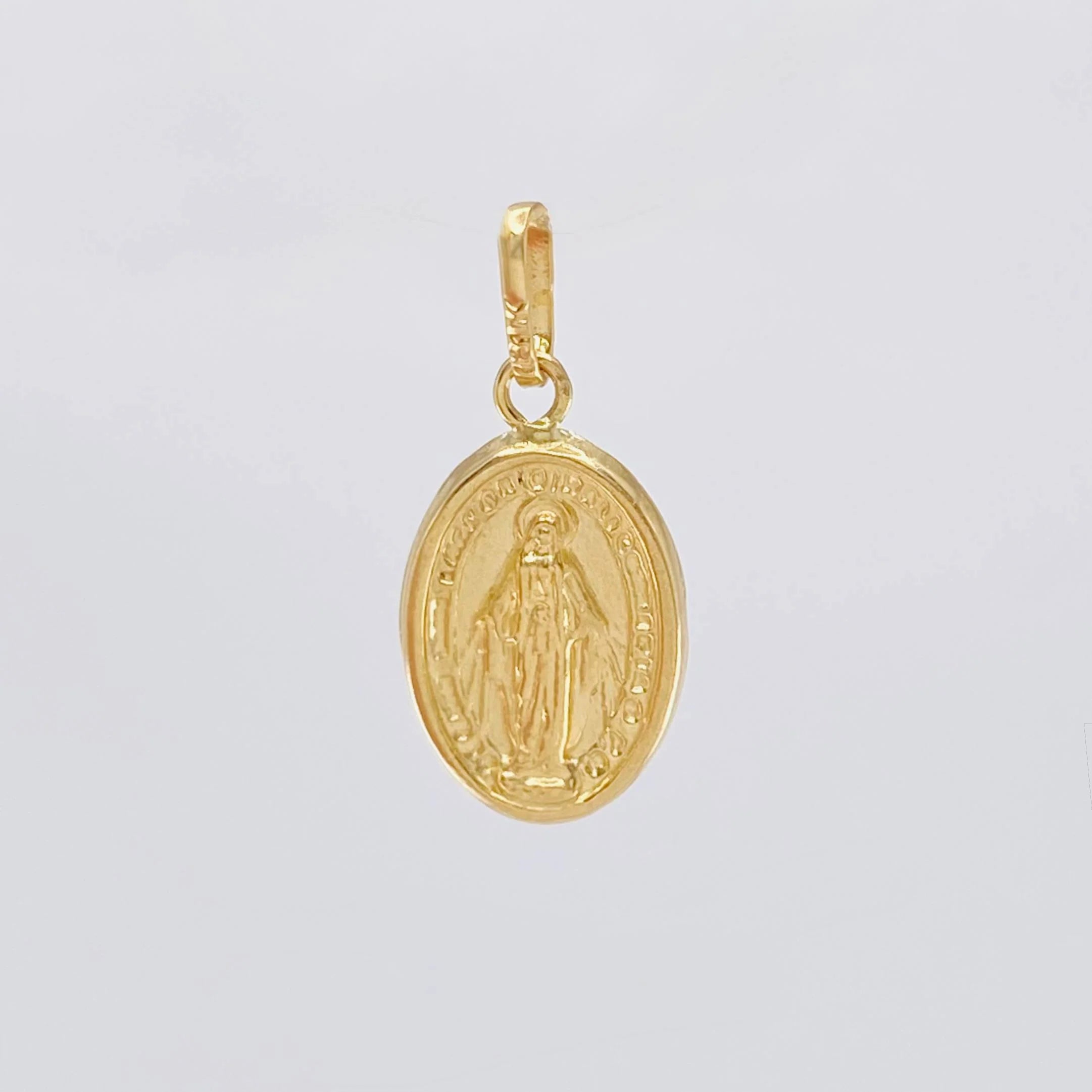 Dije Virgen Milagrosa 0.55g / 1.9cm Oro Amarillo 18K