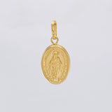 Dije Virgen Milagrosa 0.55 g / 2 cm Oro Amarillo 18K